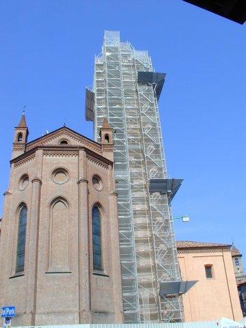 Restauro campanile Duomo - Alba
